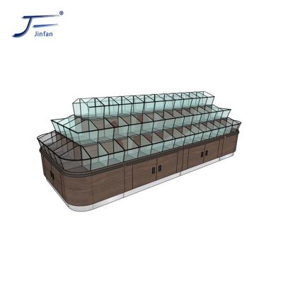 China Double Sided Loose Wrapped Supermarket And Shop Products Candy Display Rack for sale