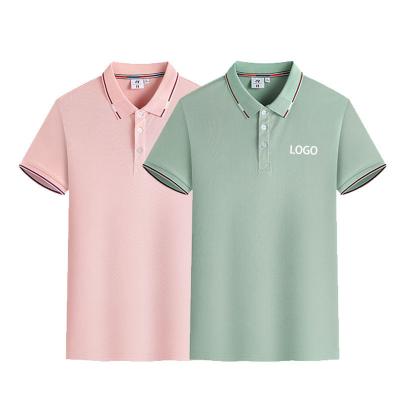 China Breathable high quality 100% polyester quick dry breathable multi color men's t-shirts polo shirts for sale