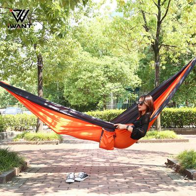 China Adult Hanging Folding Knit Hammock 2 Person Bed Hammocks For Outdoor Camping Tent for sale