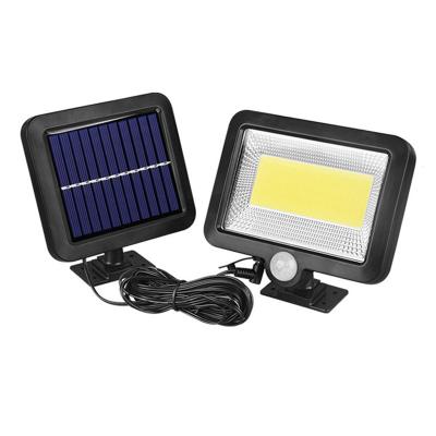 China Eco-friendly Outdoor Waterproof Sensor Street Light Outside Interaction Solar Powered Wall Lamp Led Garden Lights for sale