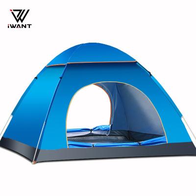 China Automatic Double Layer Waterproof Ultralight Roof Top Family Outdoor Camping Tent Extended Type for sale