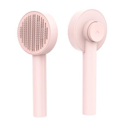 China Stocked Pet Hair Grooming Tool Dog Bath Hair Removal Pet Comb Brush for sale