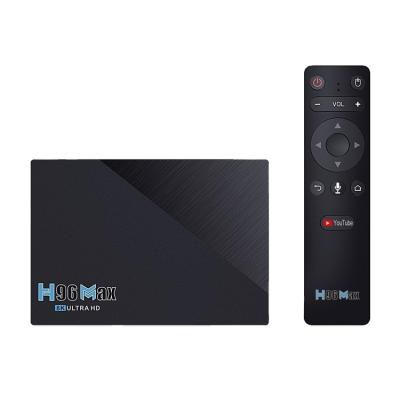 China Smart TVBox RK3566 2.4G 5G Wifi 8K Media Player 8gb 64gb Max Android TV Box OEM/ODM H96 11.0 Set Top Box for sale