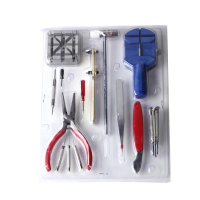 China Multi Watch Repair 16 PCS Watch Repair Tool Kit Case WITH Opener Spring Bar Tool Kit for sale