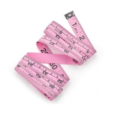 China Soft Double Measuring Scale Body Tape Measure Sewing Flexible Ruler For Medical Weight Loss Body Measurement for sale