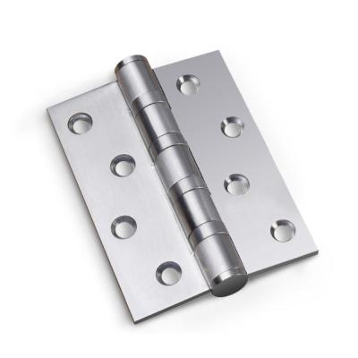 China Traditional Steel Plain Bearing Door Hinges - Matte Finish, Square Corners, Thickened for sale