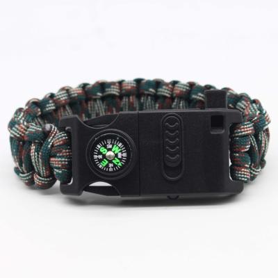 China 5 In 1 Fast Delivery Special Gift Survival 550 Paracord Bracelet For Men for sale