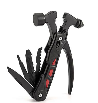 China Multi Tool Hammer - 12 Tool In 1 Survival Mini Pocket Hammer Portable Tools for sale