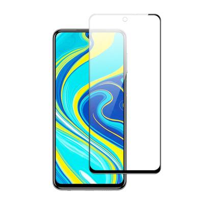 China Mobile Phone Note 9s 9H Anti-scratch Silkprint Full Coverage Screen Protector Tempered Glass For Redmi Note 9s for sale