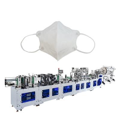 China energy & Hot Selling Extracting Nonwoven Fully Automated Type Dust Stable High Efficiency Folding Mask Making Machine With High Reputation for sale