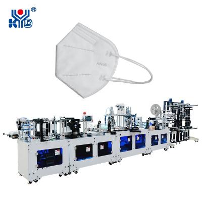 China energy & KYD Automated Type Mining 3D Solid Folded Face Mask Dust Mask Welding Machine With Favorable Price for sale