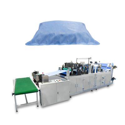 China Fully automatic stable /durable/pretty/high efficiency nonwoven airline pillow case cover making machine for sale