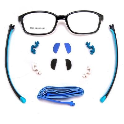 China Fashionable Wholesale Hot Selling Cute Soft Glasses Silicon Kids Glasses Kids Eyewear Optical Frames for sale