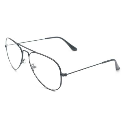 China Fashionable Custom Logo Metal Optical Glass Frames Glasses for sale