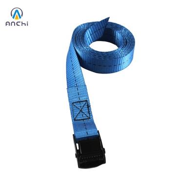 China EXPLOSION SEAT 25mm Ratchet Cam Buckle Tie Down Strap With Hook 2m 250kgs for sale