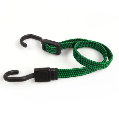 China Adjustable Rubber And PP 18mm Fat Stretch Bungee Strap Rope for sale