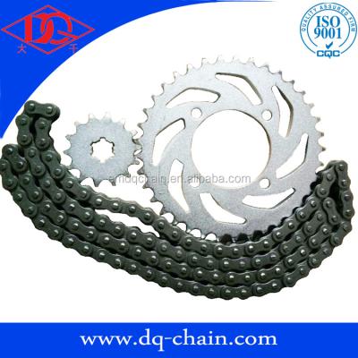 China 40Mn or A3 Indonesia market rxs and rxk chain sprocket kits motorcycle transmission parts for sale