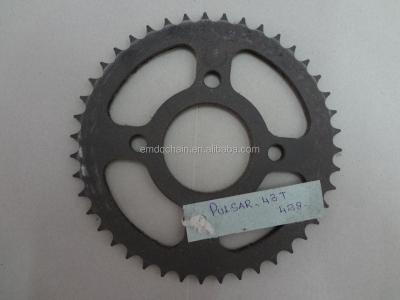 China PULSAR 43T 428 Motorcycle Chain And Sprocket Kits For Sri Lanka Market PULSAR 43T for sale