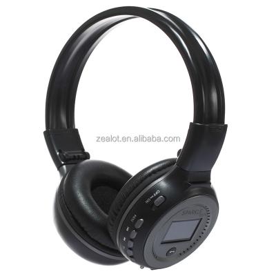 China Wireless FM Radio Stereo Headphones With Display FANATIC B570 for sale