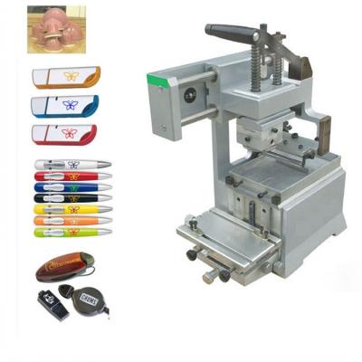 China Garment Shops Factory Price HX-140 Mini 90mm Manual Ink Cup Pad Printing Machine For Glasses, Buttons, Toys DIY Pattern Logo Graphic Text for sale