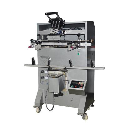 China HS-125R factory maker fishing rod screen printing machine Cylindrical Screen Printer for sale