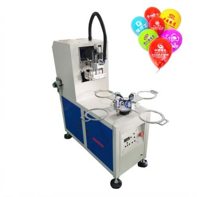 China Factory 4 Station Silk Screen Printing Machine For Balloons Manufacturing Plant for sale