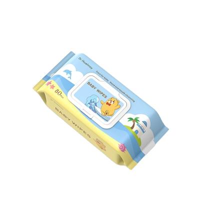 China Professional Mother And Baby Supply ZFQ0480 Nonwoven Baby Wipes Sprinkle Wet For Baby for sale