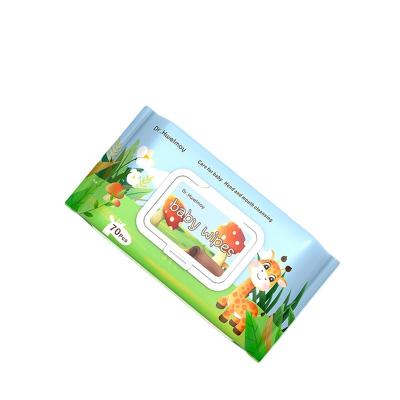 China Mother and Baby Manufacturer Supply Cheap Tender Cloth ZFQ0170 Daily Baby Cleaning Wet Wipes for sale