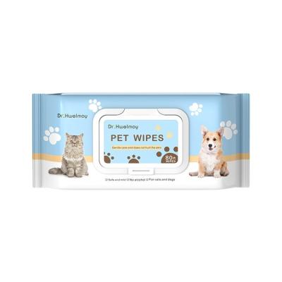 China ZFG0480 Sustainable Supply Cloth Limited Time Organic Comfortable Wet Wipes For Pets for sale