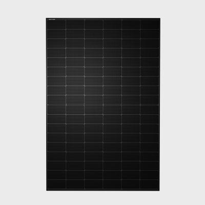 China Solar Power System 395W 415W Half-cell Monofacial Module 415W Full-Black Solar Panel For Solar Power System for sale