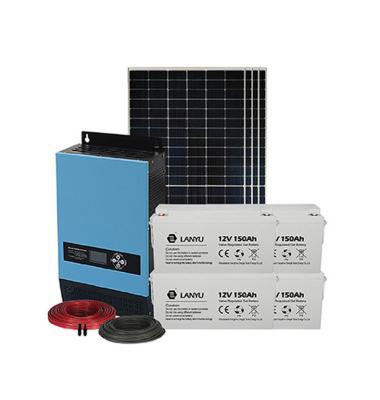 China Amazing Professional Edition Home 2KW Home Use Solar Power Energy Storage System 2KW Solar Panel System For Home for sale