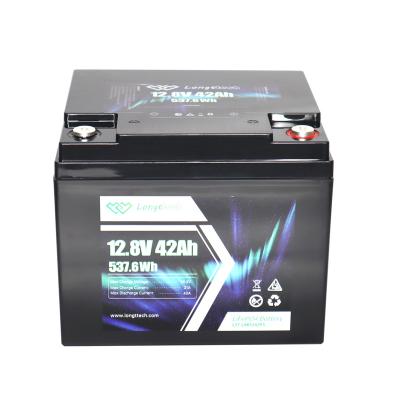 China Long Cycle Life Energy Storage Lithium Ion Battery 12.8V 42Ah Lifepo4 Battery For Home Appliances for sale