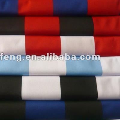 China Shrink-resistant polyester knitted printed fabric for football uniform, sportswear fabric for sale