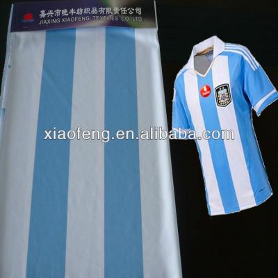 China Shrink-Resistant Polyester Printed Knitted Fabric For Soccer Suit for sale