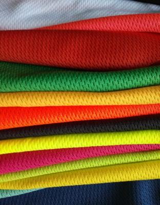 China Polyester Anti-Static Birdeyes Mesh Fabric For Football Uniforms (Cobra Design) for sale