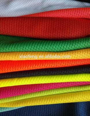 China Antistatic POLYESTER KNITTED BIRDEYE MESH FABRIC for sale