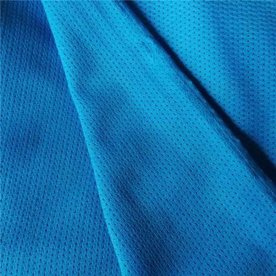 China Moisture Absorption Polyester Pinhole Mesh For Lining Sportswear for sale