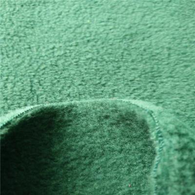 China 100% Anti Pill Polyester Fleece Two Sides Antipilling One Side Brushed for sale