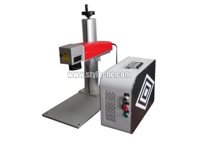 China Color laser marking machine with MOPA fiber laser source 20W for sale