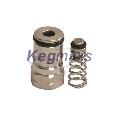 China 304 stainless steel ball lock gas pole, for home brew barrel, gas in side, CO2 for sale