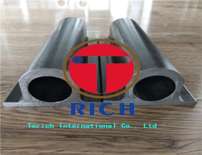 China Special shaped Fluted round seamless cold drawn steel tubes for sale