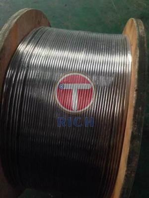 China ASTM A269 APIRP5 C7 JISG4305 CCS、GL、DNV Certificated Super Duplex 2205 2507 Coiled stainless steel tubes for sale