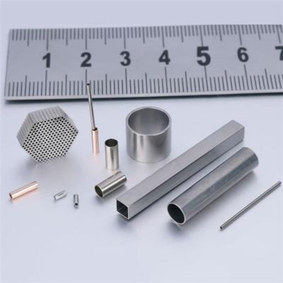 China 304 stainless steel capillary small square tube 6*6mm stainless steel small square precision tube mechanical tube for sale