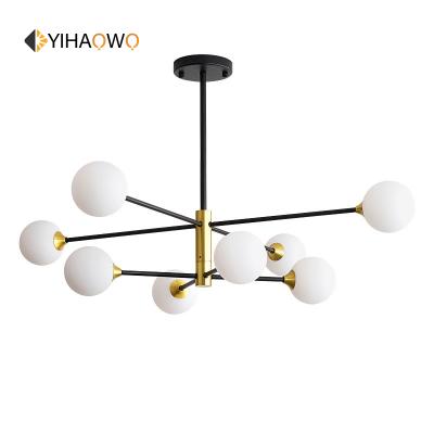 China Wholesale Luxurious Modern Iron Chandelier Art Style Contemporary Bedroom Decor Pendant Ceiling Light Fixtures for sale