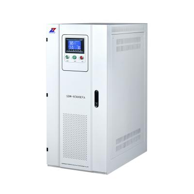 China SVC SBW-N300KVA Three Phase LCD 300kw Large Power Compensating Intelligent Automatic AC Voltage Stabilizer Regulator for sale