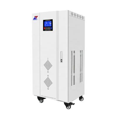 China SVC ZX TNS 380VAC 3 Phase AVR High Accuracy Intelligence Automatic Voltage Servo Stabilizer 60kva for sale