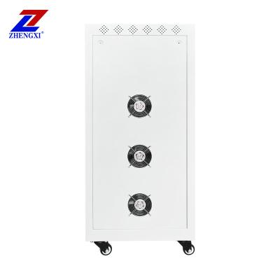 China SVC ZX TNS 380VAC 3 Phase AVR High Accuracy Intelligence Automatic Voltage Servo Stabilizer 60kva for sale