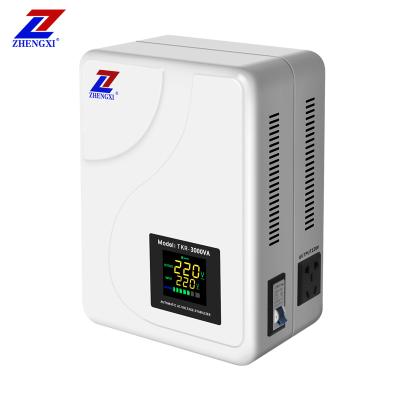 China SVC 3kw Single Phase Automatic Voltage Stabilizer Wall Mounted Regulator for sale