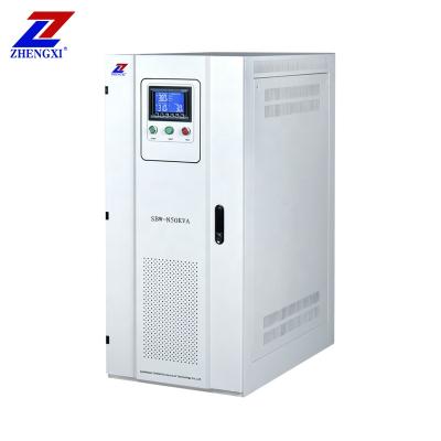 China Dbw ZBW-S-30KVA 3 Phase Input 304V-456V Servo Type High Power Voltage Regulator Stabilizer for sale