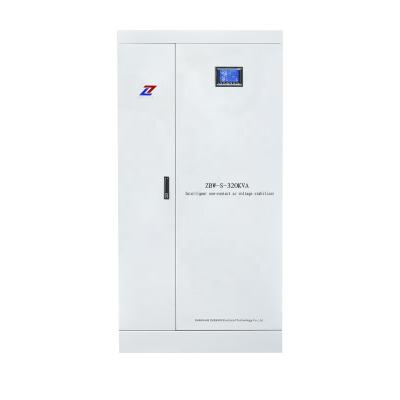 China Dbw super power ZBW-S-320KVA intelligent servo fully automatic compensated 3 phase voltage regulator / stabilizer for sale